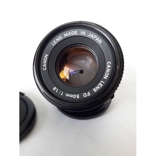 objectif CANON 50/1.8 NEW FD