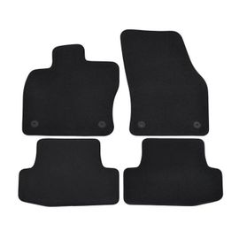 Tapis De Sol De Qualité Noir Supérieure Pour Audi Q2 Depuis 2016 4pcs, Ajustement Précis, Renforcée Dans La Zone De La Pédale