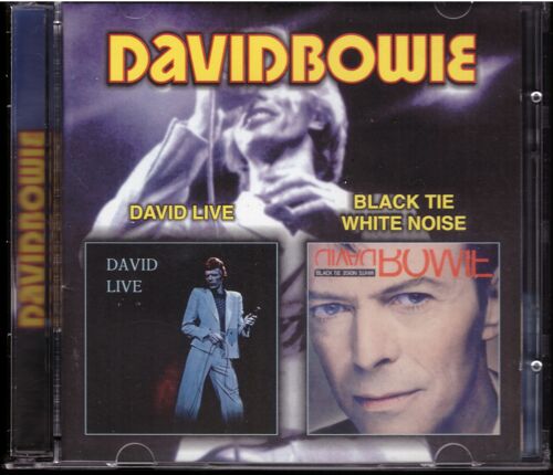 David Bowie 2 Cd David Live / Black Tie White Noise
