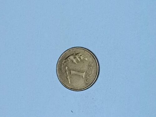 Pologne Piece De 1 Grosz, Année 2005