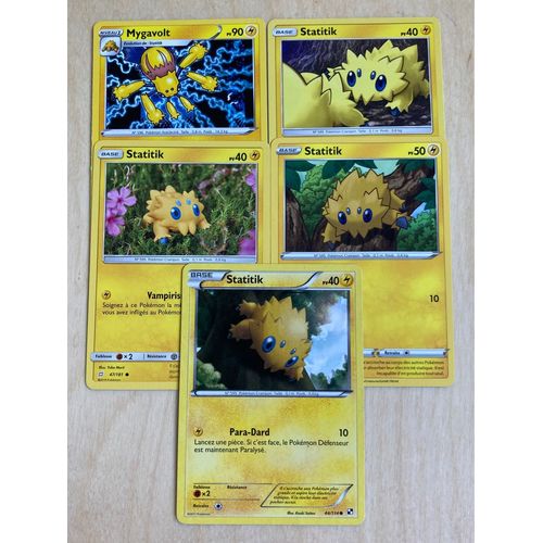 (3264) Mygavolt + 4x Statitik (Pokemon)