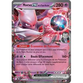 Carte Pokémon - Mewtwo Ex De La Team Rocket - 081/182 - Ultra-Rare - Ev10 Rivalités Destinées