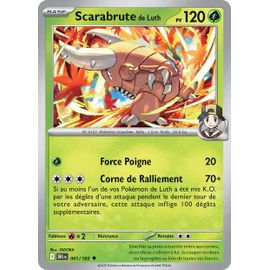 Carte Pokémon - Scarabrute De Luth - 001/182 - Ev10 Rivalités Destinées