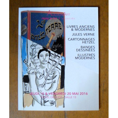 Catalogue De Vente Bandes Dessinées , Jules Verne, Hetzel, ... - Auction Art - 2016