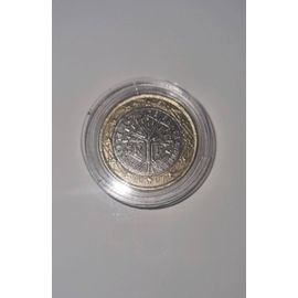 Pièce Rare De 1 Euro , " Arbre De Vie " , De 2001 . France. Très Bon Etat.
