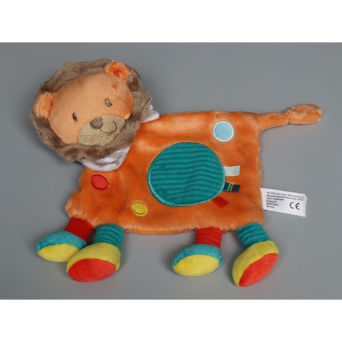 Doudou Lion Plat Orange Simba Toys