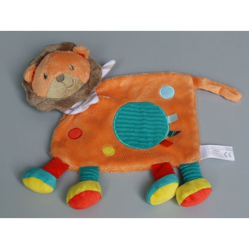 Doudou Lion Plat Orange Simba Toys