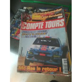 Compte Tours 137 De 2001 Clio Rs Gr N,Ford Ranger Protruck,Reunion,Terre Auvergne,Col St Pierre,Loheac,Ferrari 550 Barchetta,