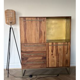Buffet Haut En Bois De Rose Massif