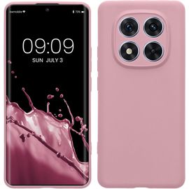 Kal-Housse Compatible Avec Xiaomi Redmi Note 14 Pro 5g / Poco X7 Coque - Housse De Téléphone En Tpu Avec Protection Appareil Photo - Rose Ancien Mat