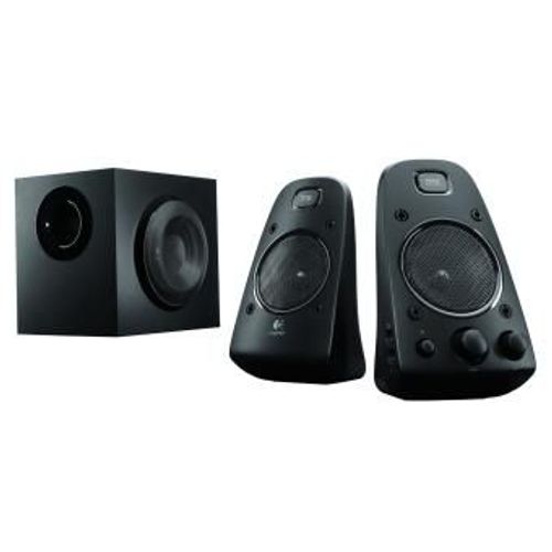 Enceinte PC LOGITECH Speaker System Z623 – P/N 880-000-160 - 2 x Haut-Parleurs plus 1 x Caisson – 200 Watts RMS
