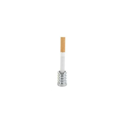 etouffoir avec encoche pour cigarette chromé