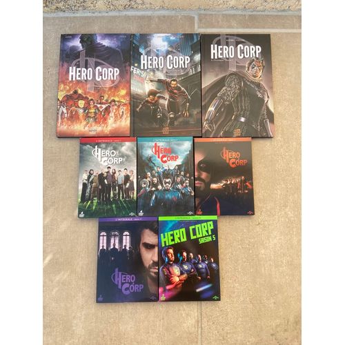 Hero Corp Coffrets Dvd Intégrale De La Série - Les 5 Saisons + Les 3 Bd