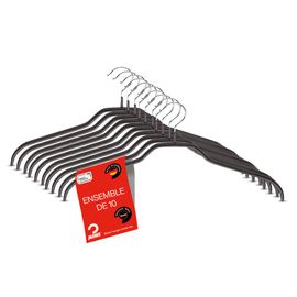 Cintre Silhouette 41 cm Noir lot de 10