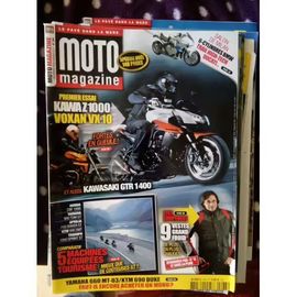 Moto Magazine 263 De 2009 Kawasaki Z1000,Gtr1400,Voxan 1000 Vx10,Rieju 250 Tango,Aprilia 750 Shiver Gt,Honda Cbf1000,Ktm 990 Smt,690 Duke,Triumph 1050 Sprint St,Yamaha Tdm900 Gt,600 Mt03,Xs1100,Bmw F