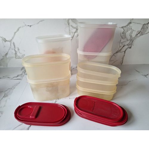 Lot De 8 Boites Modulaires Tupperware