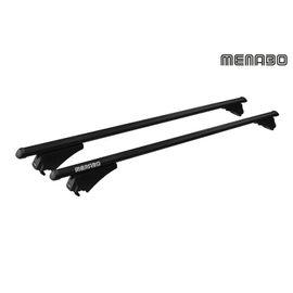 Barres De Toit Aluminium Noir Pour Mitsubishi Asx Dès 2013 - Avec Barres Longitudinales.