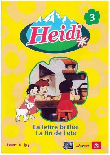 Dvd Junior Heidi Volume 3 : La Lettre Brûlée - La Fin De L'Été