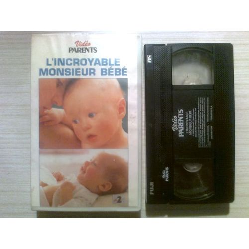 Cassette Vidéo Vhs - L'Incroyable Monsieur Bébé - Paule Zajdermann