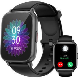Montre Connectée Femme Avec Appel Bluetooth, 1.39" Smartwatch Santé Au Féminin, 120+ Modes