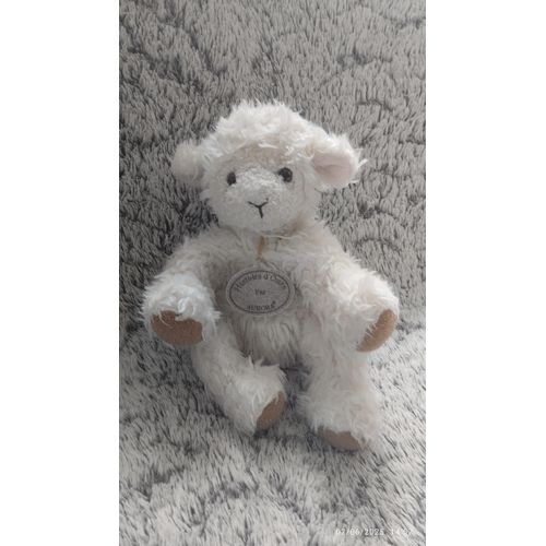 peluche doudou mouton Histoire d'ours par aurora
