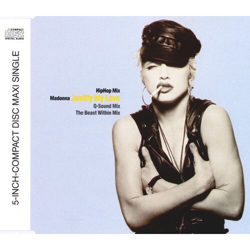 Madonna – Justify My Love - Cd Maxi