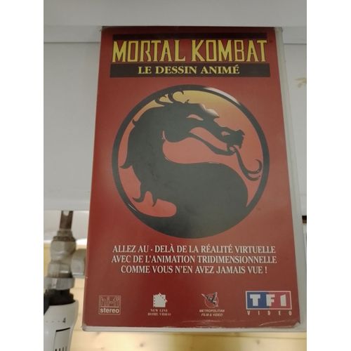 Cassette Vidéo Vhs - Mortal Kombat - Le Dessin Animé