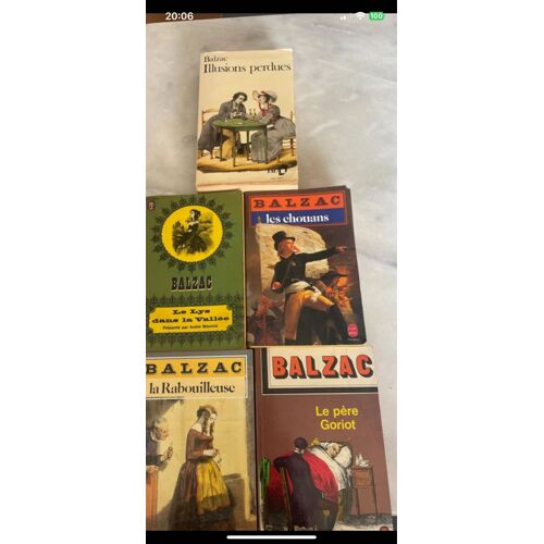 Lot Honoré De Balzac