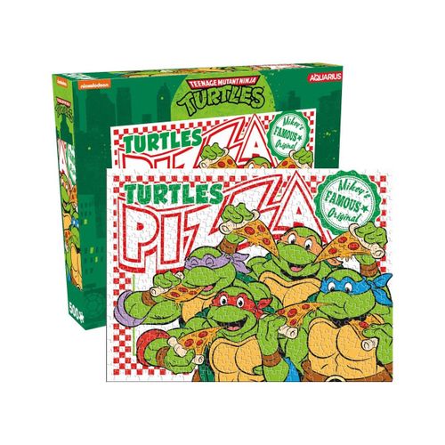 Les Tortues Ninja - Puzzle Pizza (500 Pièces)