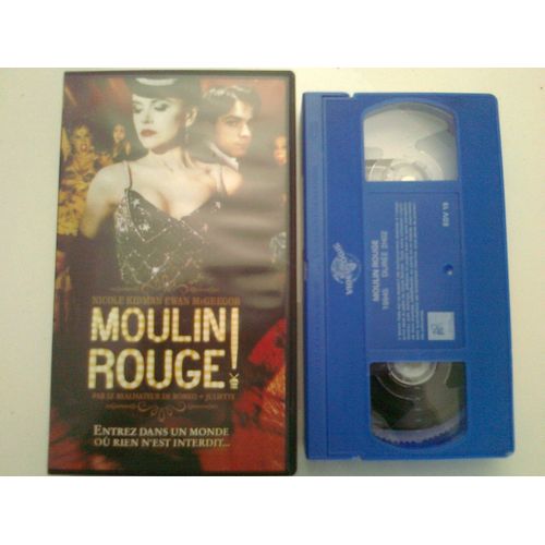 Cassette Video Vhs - Moulin Rouge - Nicole Kidman