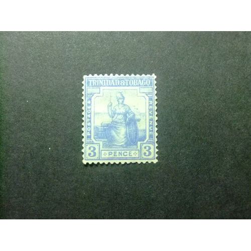 51 Trinidad, Tobago, Colonie Britannique 1921 / Britannia / Yvert 106 Mh