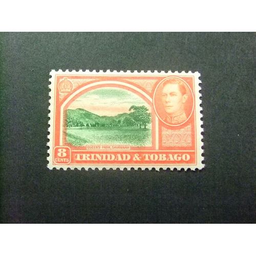 51 Trinidad, Tobago, Colonie Britannique 1938–1944 / Parquet De La Reine George V / Yvert 143 Mh