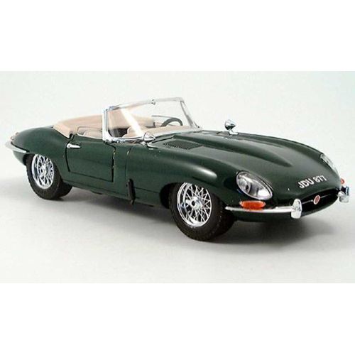 Tonka Polistil X - Jaguar Type E Cabriolet Ouvert  Vert 1:16-Tonka