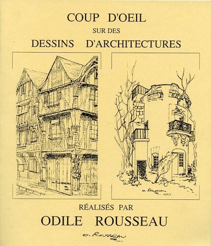 Coup D'?il Sur Des Dessins D'architectes