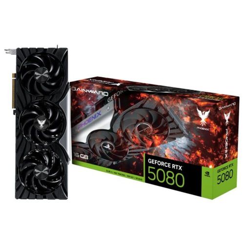 Gainward GeForce RTX 5080 Phoenix V1, GeForce RTX 5080, 16 GB GDDR7, PCI-Express