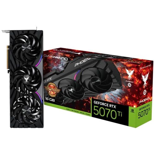 Gainward GeForce RTX 5070 Ti Phoenix-S GS, GeForce RTX 5070 Ti, 16GB GDDR7, PCI-Express
