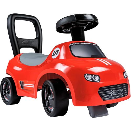 Kajgl-Porteur Auto Rouge-Fonction Trotteur-Volant Directionnel-Ergonomique Et Maniable-Coffre À Jouets-A Partir De 10 Mois-Fabrication Française