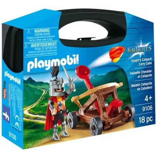 Valisette Playmobil 4106 / Chevalier et Catapulte / 4 ans et +