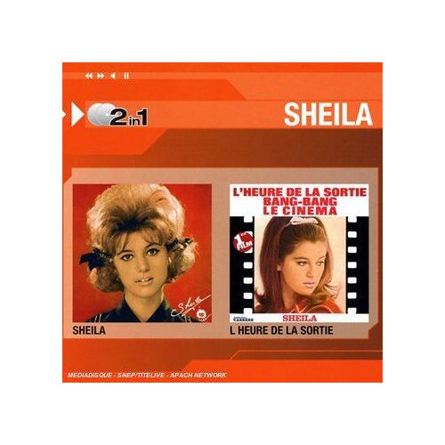 Sheila - 2 Cd 47 Titres Années 60 - Sheila Best Of / Compilation (29 Titres) / L'Heure De La Sortie (18 Titres) - Avec Versions Inédites - Collector Rare
