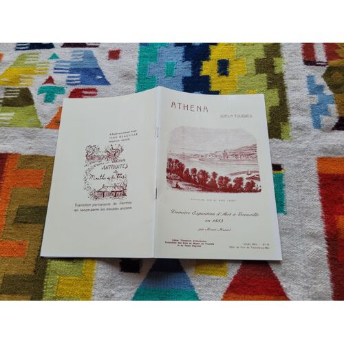 Athena Sur La Touques N° 75 : Première Exposition D'Art À Trouville En 1883 Par Henri Hamel. Editions : Association Des Amis Du Musée De Trouville Et Du Passé Régional. ( Mars 1983 ).
