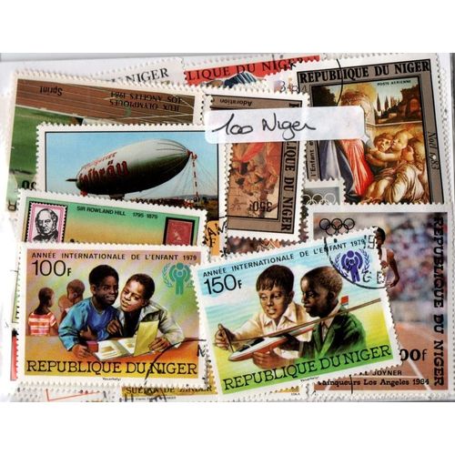 Lot Timbres Du Niger