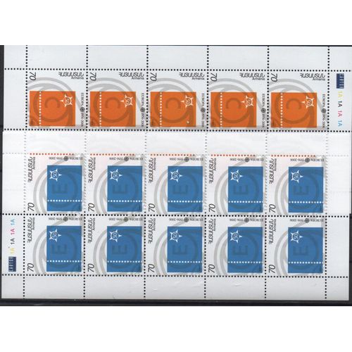 Arménie Timbres Europa 2006