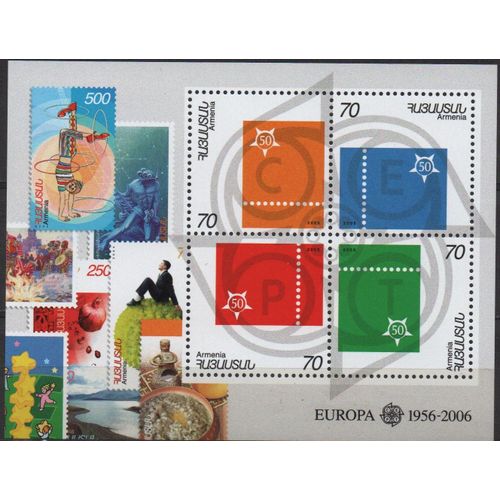 Arménie Timbres Europa 2006