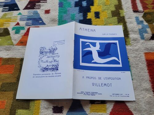 Athena Sur La Touques N° 53 : A Propos De L'Exposition Villemot. Editions : Association Des Amis Du Musée De Trouville Et Du Passé Régional N° 53. ( Septembre 1977 ).