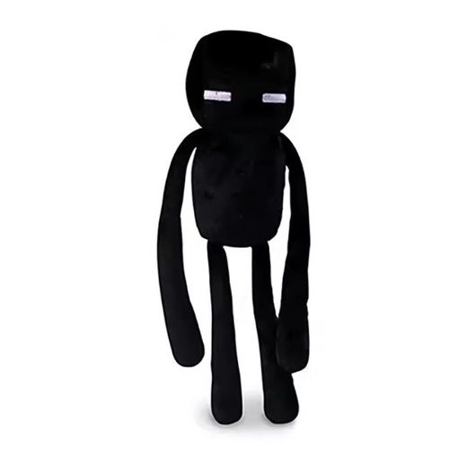 Peluche Enderman minecraft 26 cm - noire