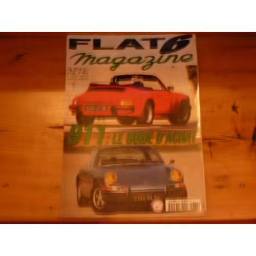 Flat 6 Magazine 74 De 1997 ,911 Sc,911 Carrera,911 2.0 Vhc