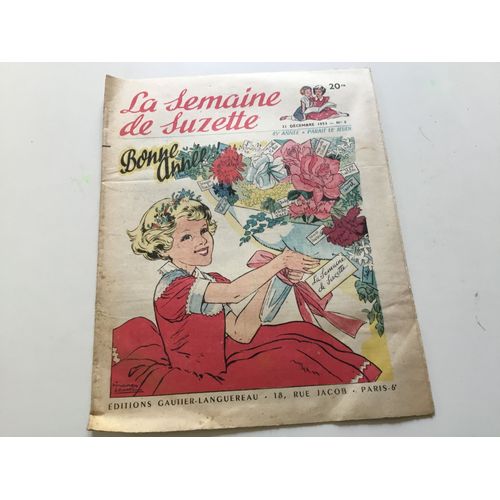 La Semaine De Suzette N° 5 (45e Année) 31 Décembre 1953