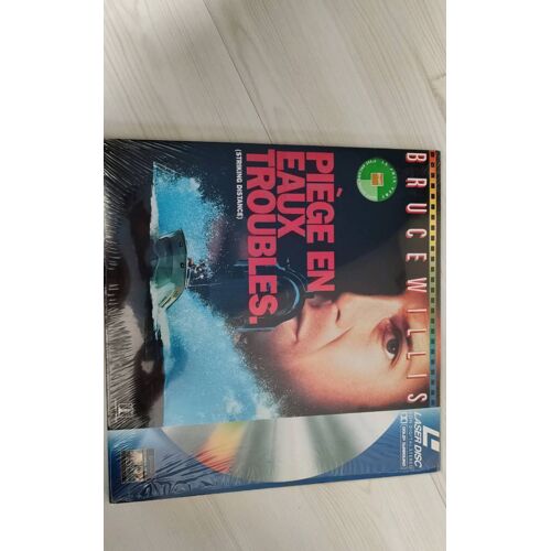 Laserdisc Film Piège En Eaux Troubles Avec Bruce Willis