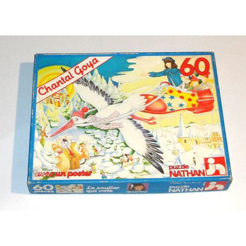 puzzle chantal goya le soulier qui vole nathan 1981