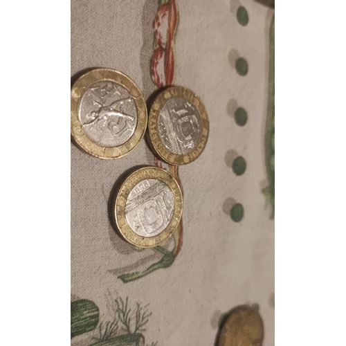 Lot De Pièces De 10 Francs. 1 Franc . 20 Francs.